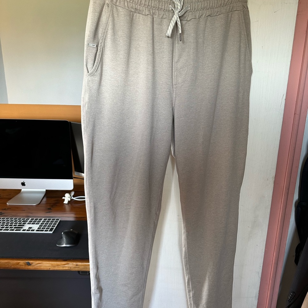 (WASHED ONCE) Vuori Ponto Performance Pant Dark Salt Heather Men’s MEDIUM